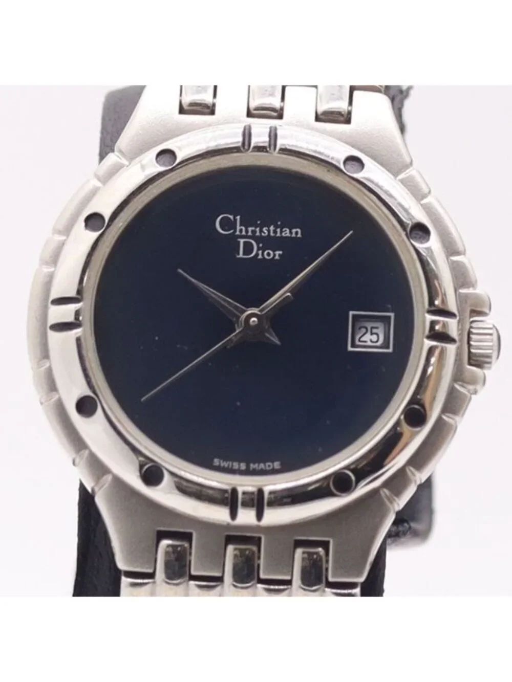 Dior Quartz Date Black Dial Watch